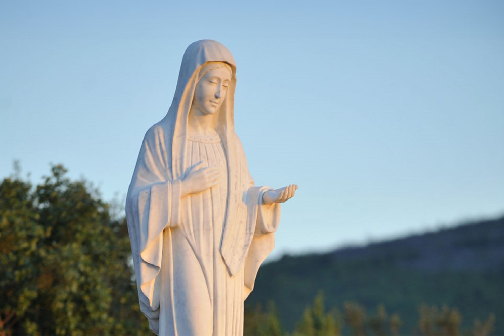 Virgen de Medjugorje en Povdro