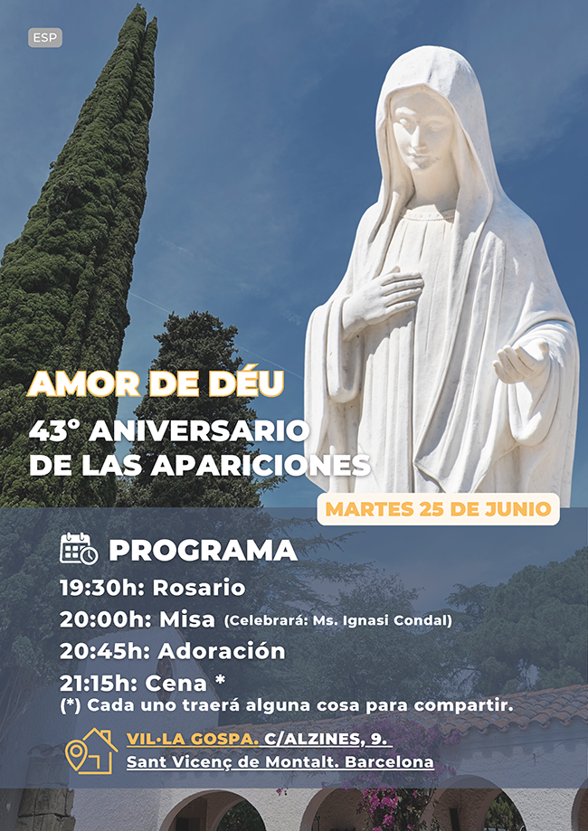 43 ANIVERSARI APARICIONS