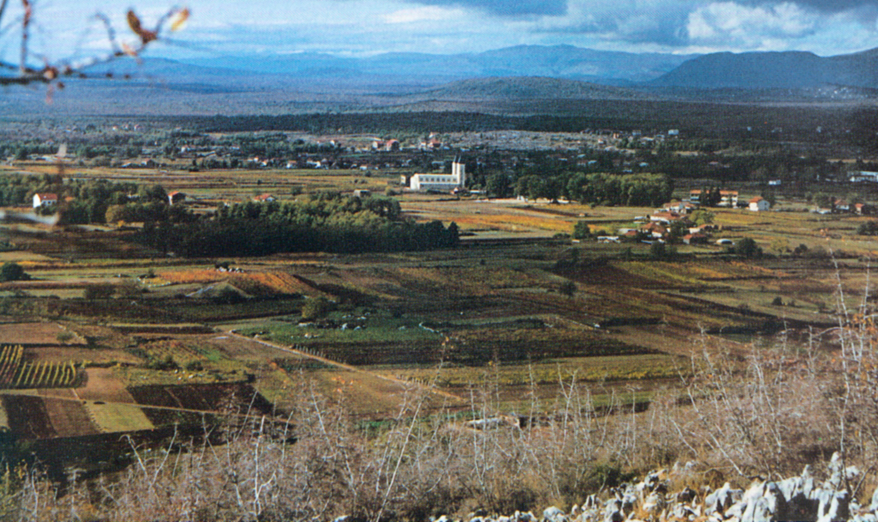 Medjugorje desde la colina de las apariciones
