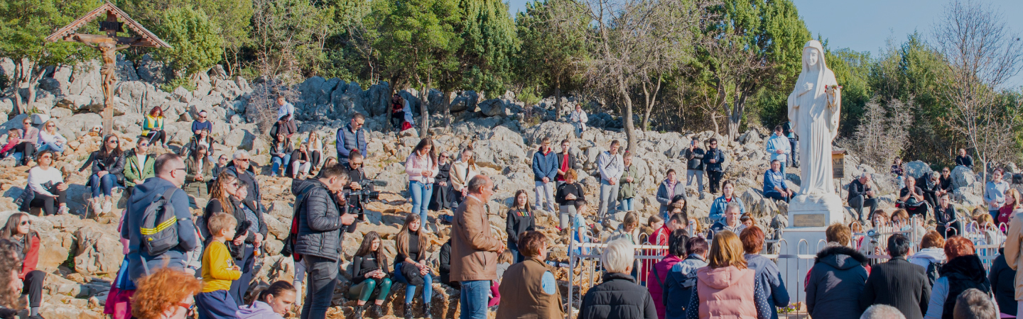 peregrinos en Medjugorje