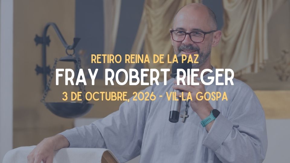 Fray Robert Rieger visita Vil·la Gospa en Barcelona